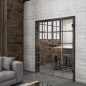 Ganzglastür Loft Rosteisen Genietet 05 Auf Klarglas Ganzglastür Loft Rosteisen Genietet 05 Auf Klarglas