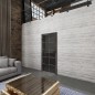 Ganzglastür Loft Rosteisen Genietet 05 Auf Grauglas Ganzglastür Loft Rosteisen Genietet 05 Auf Grauglas
