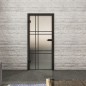 Ganzglastür Loft Schwarzlack 20 Blickdicht Ganzglastür Loft Schwarzlack 20 Blickdicht