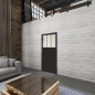 Ganzglastür Loft Schwarzlack 29 Blickdicht Ganzglastür Loft Schwarzlack 29 Blickdicht