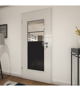 Lichtausschnitt Loft Schwarzlack 22 Auf Klarglas