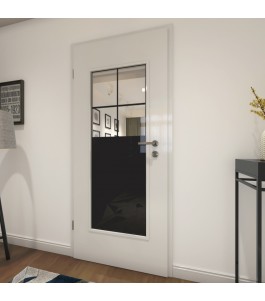 Lichtausschnitt Loft Schwarzlack 23 Auf Klarglas