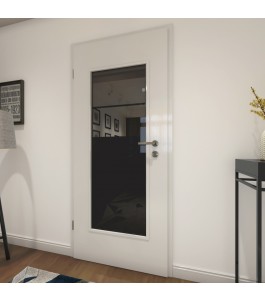 Lichtausschnitt Loft Schwarzlack 22 Auf Grauglas