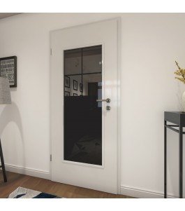 Lichtausschnitt Loft Schwarzlack 23 Auf Grauglas