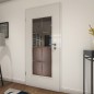 Lichtausschnitt Loft Rosteisen Genietet 18 Auf Grauglas Lichtausschnitt Loft Rosteisen Genietet 18 Auf Grauglas