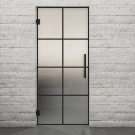 Pendeltür Loft Schwarzlack 06 Blickdicht - modernes Zuhause
