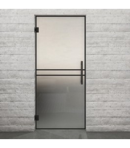 Pendeltür Loft Schwarzlack 18 Blickdicht - modernes Zuhause