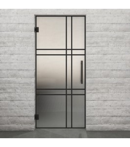 Pendeltür Loft Schwarzlack 20 Blickdicht - modernes Zuhause
