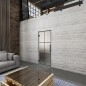 Pendeltür Loft Schwarzlack 07 Blickdicht