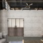 Pendeltür Loft Rosteisen Genietet 20 Blickdicht Pendeltür Loft Rosteisen Genietet 20 Blickdicht