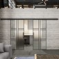 Glasschiebetür BLACK-LINE Loft Schwarzlack 14 Blickdicht Glasschiebetür BLACK-LINE Loft Schwarzlack 14 Blickdicht