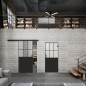 Glasschiebetür BLACK-LINE Loft Schwarzlack 28 Blickdicht Glasschiebetür BLACK-LINE Loft Schwarzlack 28 Blickdicht
