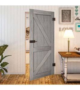 Ganzglastür - Country Graueiche Model 40 - modernes Zuhause