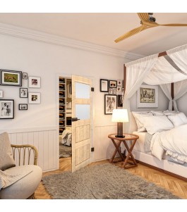 Ganzglastür - Country Astkiefer Model 37 - modernes Zuhause