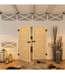 Ganzglastür - Country Sonoma Eiche Model 10-modernes Zuhause