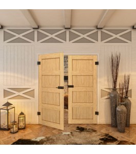 Ganzglastür - Country Sonoma Eiche Model 30-modernes Zuhause