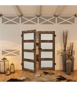Ganzglastür - Country Altholz Astig Model 38