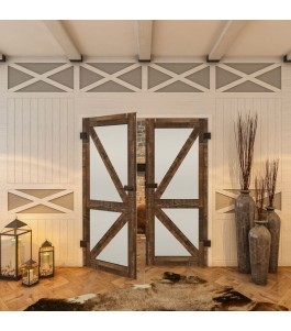Ganzglastür - Country Altholz Astig Model 44