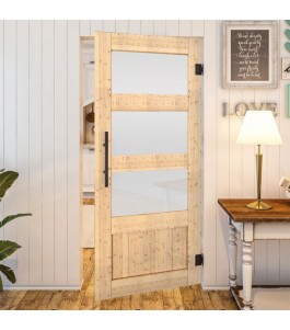 Pendeltür - Country Astkiefer Model 35 - modernes Zuhause