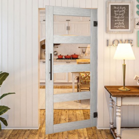 Pendeltür - Country Weiss Rustikal Model 31-modernes Zuhause