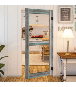 Pendeltür - Country Bunt geplankt Model 21-modernes Zuhause