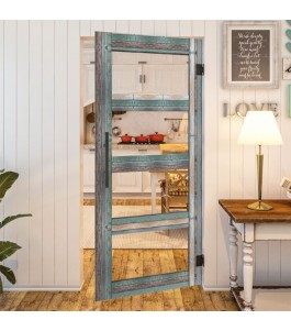 Pendeltür - Country Bunt geplankt Model 31-modernes Zuhause
