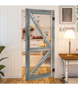 Pendeltür - Country Bunt geplankt Model 43-modernes Zuhause