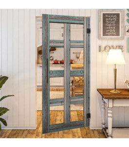 Pendeltür - Country Bunt geplankt Model 61-modernes Zuhause