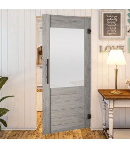 Pendeltür - Country Graueiche Model 14 - modernes Zuhause