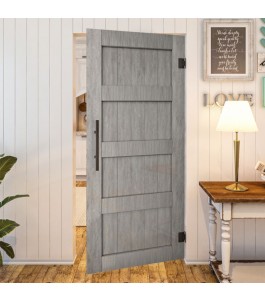 Pendeltür - Country Graueiche Model 30 - modernes Zuhause