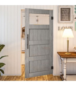 Pendeltür - Country Graueiche Model 34 - modernes Zuhause