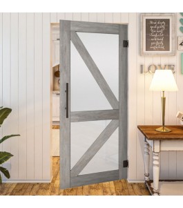 Pendeltür - Country Graueiche Model 43 - modernes Zuhause