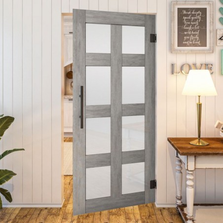 Pendeltür - Country Graueiche Model 64 - modernes Zuhause