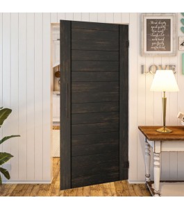 Pendeltür - Country Schwarz gebeizt Model 10