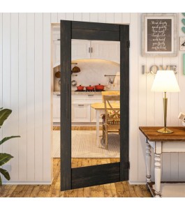 Pendeltür - Country Schwarz gebeizt Model 11