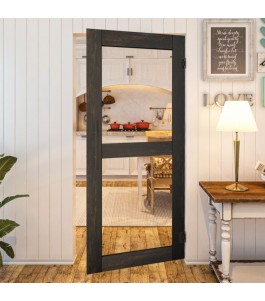 Pendeltür - Country Schwarz gebeizt Model 22