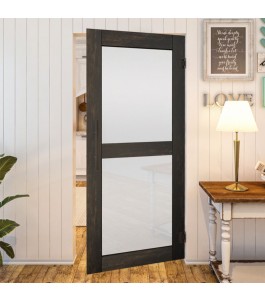 Pendeltür - Country Schwarz gebeizt Model 24