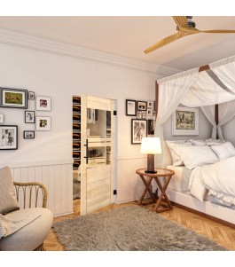 Pendeltür - Country Astkiefer Model 12 - modernes Zuhause
