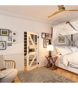 Pendeltür - Country Astkiefer Model 41 - modernes Zuhause
