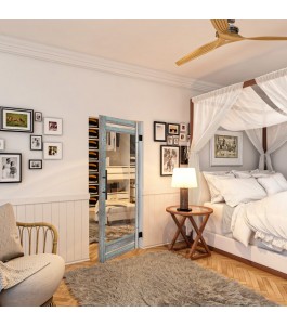 Pendeltür - Country Bunt geplankt Model 11-modernes Zuhause