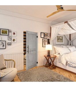 Pendeltür - Country Graueiche Model 20 - modernes Zuhause