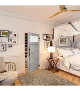 Pendeltür - Country Graueiche Model 38 - modernes Zuhause