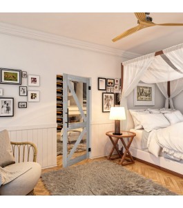 Pendeltür - Country Graueiche Model 41 - modernes Zuhause