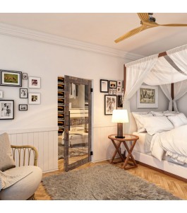 Pendeltür - Country Altholz Astig Model 22-modernes Zuhause