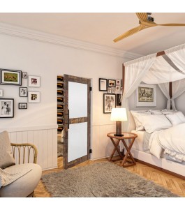 Pendeltür - Country Altholz Astig Model 24-modernes Zuhause