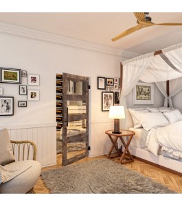 Pendeltür - Country Altholz Astig Model 34-modernes Zuhause