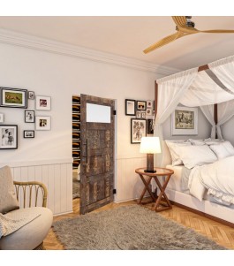 Pendeltür - Country Altholz Astig Model 35-modernes Zuhause