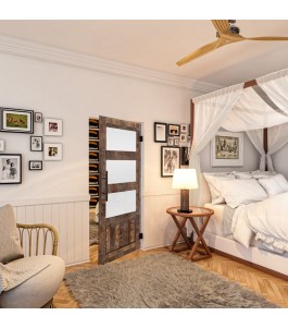 Pendeltür - Country Altholz Astig Model 37-modernes Zuhause
