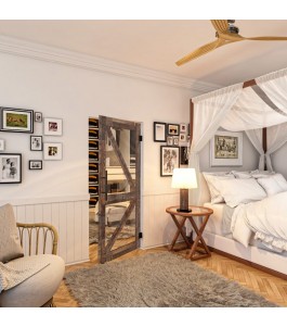 Pendeltür - Country Altholz Astig Model 42-modernes Zuhause