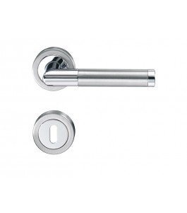 Türdrücker Lily Edelstahl-Chrom für ein modernes Zuhause